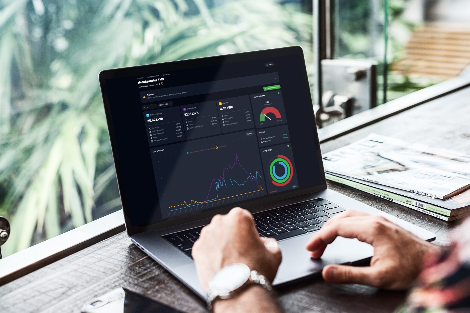 EnAudit Energy Platform Dashboard